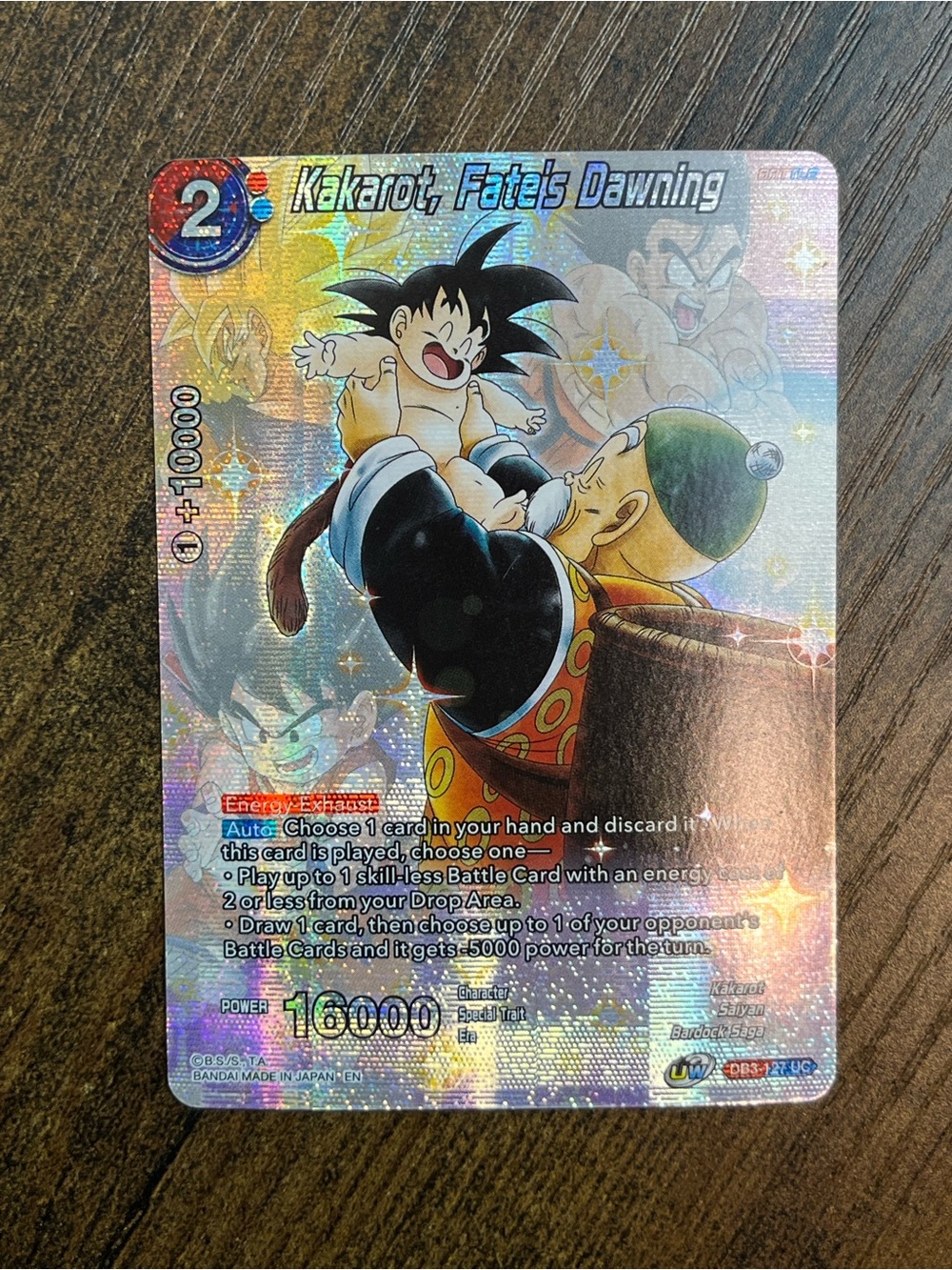 Dragon Ball Super Card Game Kakarot, Fate's Dawning
